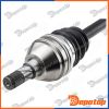 Demi-Arbre de Transmission MTM droite pour OPEL | NPW-PL-168, 3339000